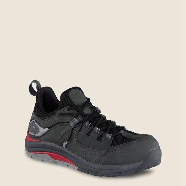 Chaussures de Travail Red Wing - Cooltech™ Athletics - Safety Toe - Noir/Grise - Homme 832MZVFCP